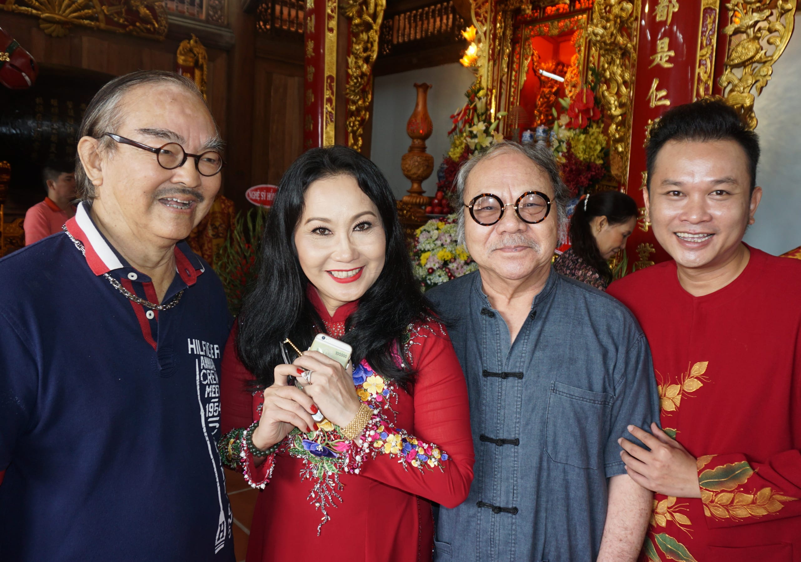 NSƯT Hoài Linh khánh thành Đền thờ Tổ 5 NSƯT Hoài Linh khánh thành Đền thờ Tổ - ảnh 4
